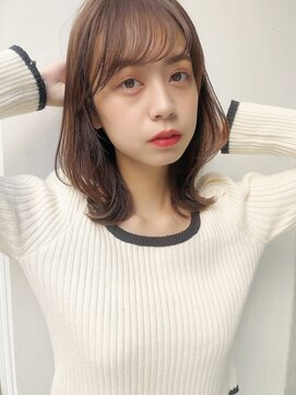 エマ ギンザ(EMMA GINZA) 【EMMA】イルミナラベンダーカラー くびれボブ【MARIA】