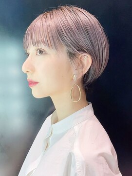 アイティーバイアルバム 松戸店(IT by ALBUM) ナチュラルブローショート_マッシュショート_8632