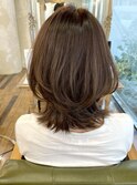 レイヤーカットヘア
