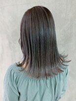 アイティーバイアルバム 下北沢店(IT by ALBUM)&nbsp;ラベンダーグレージュブリーチ_くびれヘアアースカラー_ba297761