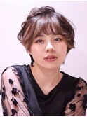 ショート編みこみアレンジ