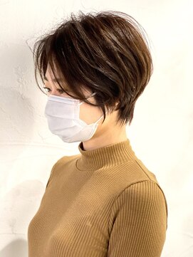 トト 船橋店(toto.) 黒髪/グレーベージュ/レイヤーロング/前髪パーマ[西船橋/津田沼]