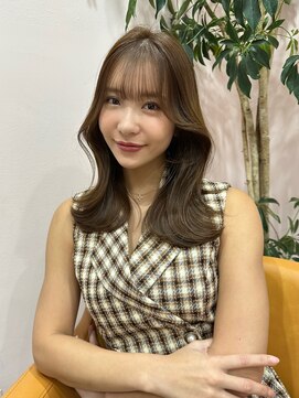 ボタン シブヤ(VOTAN SHIBUYA) 韓国ヘア/くびれヘア/顔まわりカット/前髪あり/シースルー