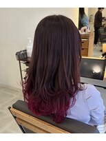 カフカヘア 吉祥寺店(kafka hair)&nbsp;【ミレス吉祥寺】北清　美喜　ピンクグラデーション