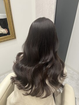 グレイスアンジュ 名駅(Grace Unge) 【加藤】黒髪からほんのりグレージュカラー