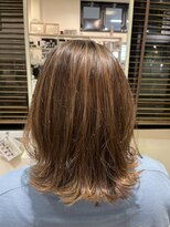 ジュイール 武蔵村山店(jouir) エアタッチバレイヤージュ×ウィービングカラー