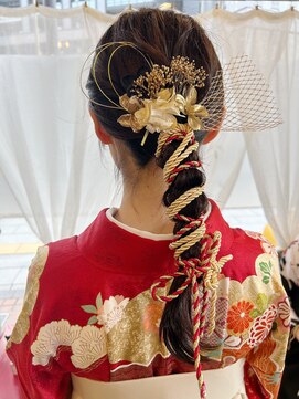 ソースバンダイ 万代(SOURCE) 卒業式ヘアセット