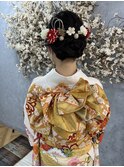 振袖☆着付け+ヘアセット ¥14,300~