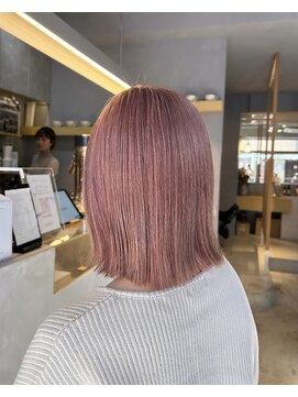 ミー(mii) 【mii】ブリーチカラー/ピンク/ボブ