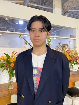 ガレージ バイ グリーン 原宿 表参道(Garage by green) 【MIIMAN」】ウエットセンターパート