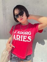 チクロヘアー(Ticro hair)&nbsp;@nkkn15 minibob