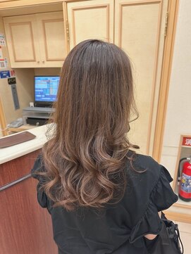 松本平太郎美容室 銀座本店 イノアカラー×ベージュ