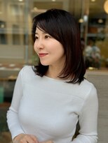 シュク 高円寺(SYUK) 加藤【高円寺 中野】大人ヘア/ミディアム/内巻き/顔周りカット