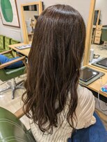 ヘアサロン ナノ(hair salon nano)&nbsp;赤みを抑えたオイルカラーブラウン