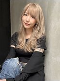 ミルクティーベージュ×レイヤーカット×透明感カラー☆10