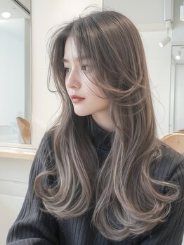 カフネ(Cafune’)の写真/なりたい自分を叶えるご提案♪透明感やツヤ感のあるカラーで印象UP★#イルミナ#ハイライト