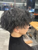 縦落ちパーマ