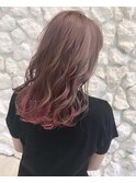 Moana【新越谷】#グラデーションカラー#ブリーチ#ピンク