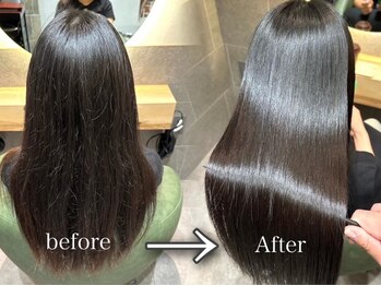 サロンジオ 本厚木(salon the O's)の写真/更に自分の髪が好きになる体験をしませんか？最高級ヘアブランド髪質改善で美髪体験をあなたに【本厚木駅】