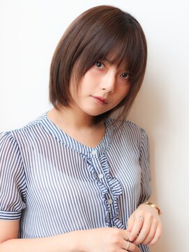 マイラ 銀座(myla) 似合わせカットメルティカラーフェミニンウェーブミディアムボブ