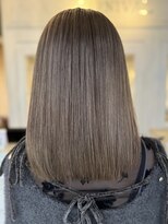 カーニバル 江古田(CARNIVAL)&nbsp;SOGAME /小顔/レイヤーボブ/グレージュ/ミルクティー/ブリーチ