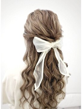 ベルグロー 北新地上通り店(BELLEGROW) 定番ハーフアップ