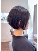 【CARE UMEDA】酸性ストレート×ショートボブ