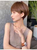 大人美人ショート×ラテグレージュ