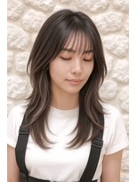 ヘアサロン エフ 渋谷(F)&nbsp;#レイヤーカット#小顔レイヤー#顔周りレイヤー
