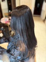 ヘアリゾート粋 ティガ 池袋店(tiga)&nbsp;コテ巻き/柔らかウェーブ/大人可愛い/透明感カラー