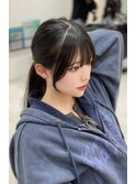 【輝士】小顔顔周りカット×髪質改善トリートメント