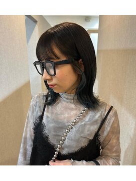 ヴィオラカラー(VIOLLA COLOR) 切りっぱなしボブ×艶髪仕上げ/小倉