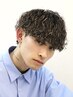 【人気No. 2】カット＋波巻きパーマ　￥11000　#吉祥寺 #メンズパーマ #men's