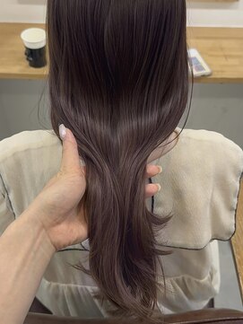 ペレ アネックス 大阪梅田茶屋町店(PELE ANNEX) ミディアムヘア/デザインカラー/フェイスフレーミング/梅田