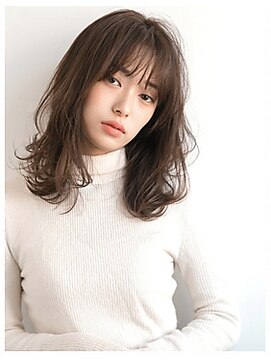 トッカ 町田店(tocca) ナチュラルゆるミディ×ピュアアッシュ