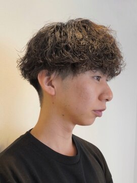 波巻きパーマ/熊本メンズパーマ/熊本メンズカット/メンズパーマ