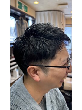 ピープスヘアー(peeps hair) メンズツーブロック
