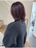 ボルドーカラー