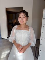 スリー バイ ザサロンフジサワ(THREE by the salon fujisawa)&nbsp;花嫁ヘアメイク