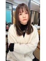 ヘアカロン 熊本下通店(Hair CALON) セミディー/レイヤーカット/トリートメント/アッシュブラウン