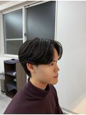 MEN'S/韓国/ニュアンスパーマ/カルマパーマ/毛流れパーマ/下田