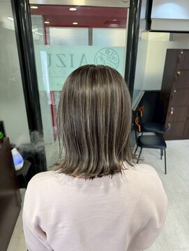 アイズ 本厚木(AIZU) アンブレラカラー 白髪ぼかし グレージュ