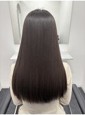 髪質改善で叶う艶ストレートロング