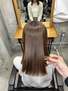 トウロウ 川口店(TOU/ROU) 大人ショート　白髪ぼかし　脱白髪染め　ハイライト30代40代50代