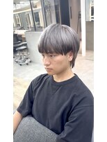 ロンドシエル 横浜(Lond ciel)&nbsp;メンズ/マッシュウルフ/ハイトーン/デザインカラー