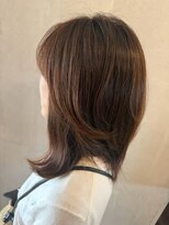ポルム パプリカ(polum paprika)&nbsp;モテ髪暗髪カラー切りっぱなし顔周りフェイスレイヤー
