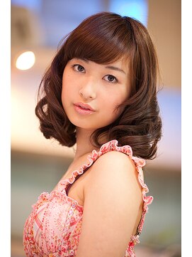 ヘア クチュール ミヨ(HAIR COUTURE MIYO) クラシカル・フォワードカール 【品川駅・HAIR COUTURE MIYO】