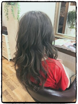 リン ヘアファクトリー アンド アイラッシュサロン(RIN) アッシュグレージュカラー＋エアリーロング
