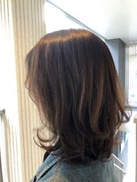 エイトタマプラ たまプラーザ店(EIGHT tamapla)&nbsp;【EIGHTたまプラ】デザインカラー_切りっぱなしボブ