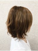 軽い動きのあるミディアムスタイル